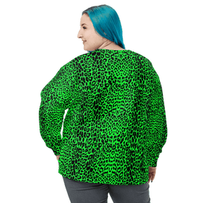 Lime Leopard Unisex Sweatshirt - Goth Cloth Co.9960237_19769