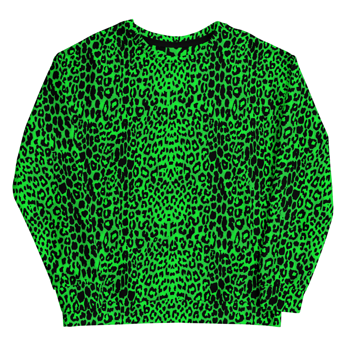 Lime Leopard Unisex Sweatshirt - Goth Cloth Co.9960237_19769