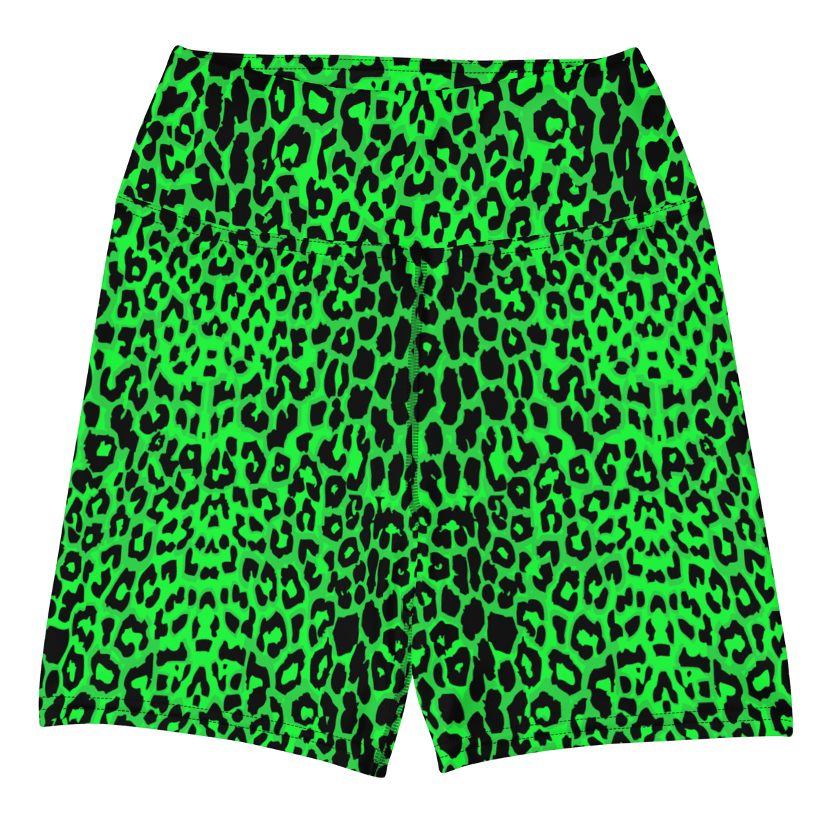 Lime Leopard Yoga Shorts - Goth Cloth Co.6979187_9079