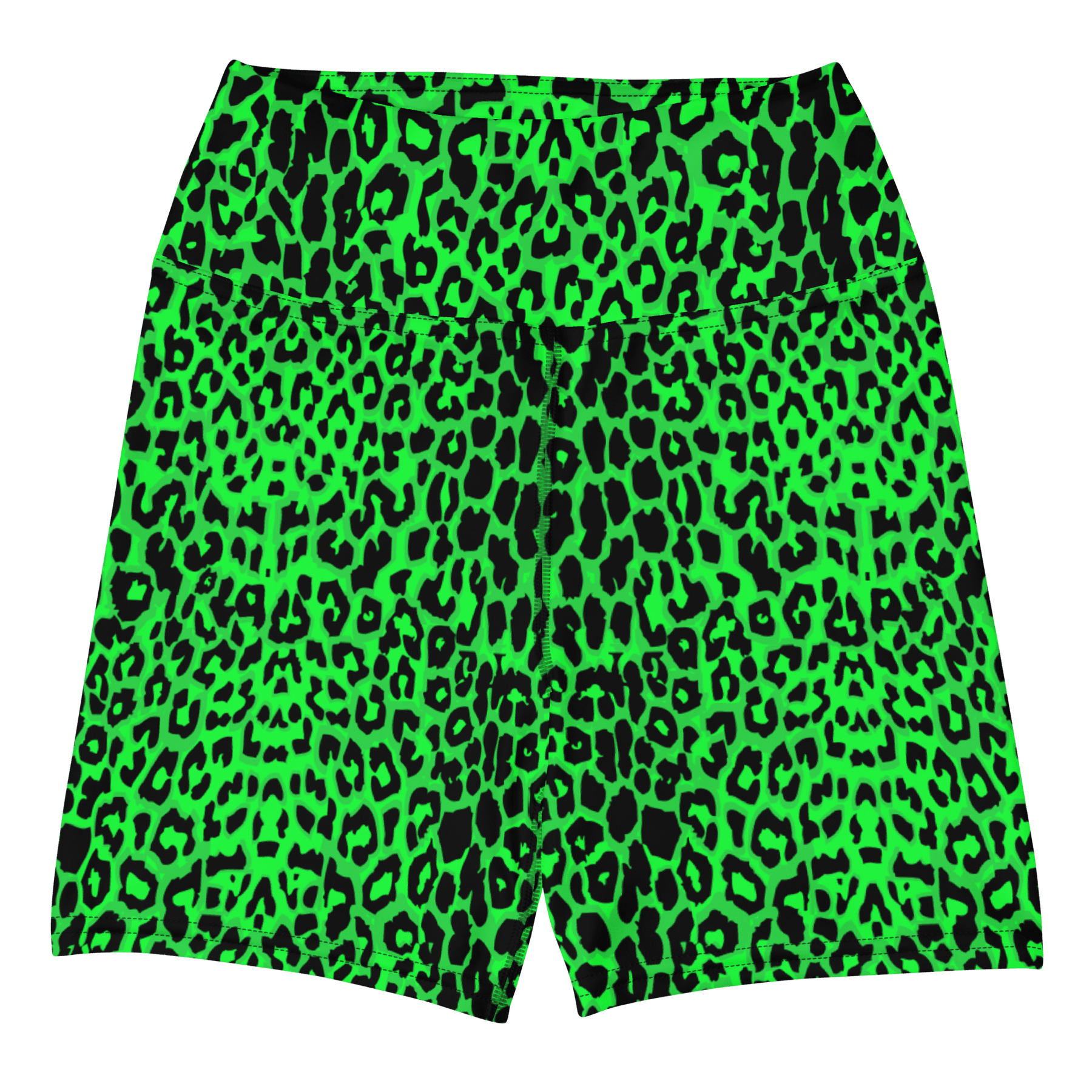 Lime Leopard Yoga Shorts - Goth Cloth Co.6979187_9079