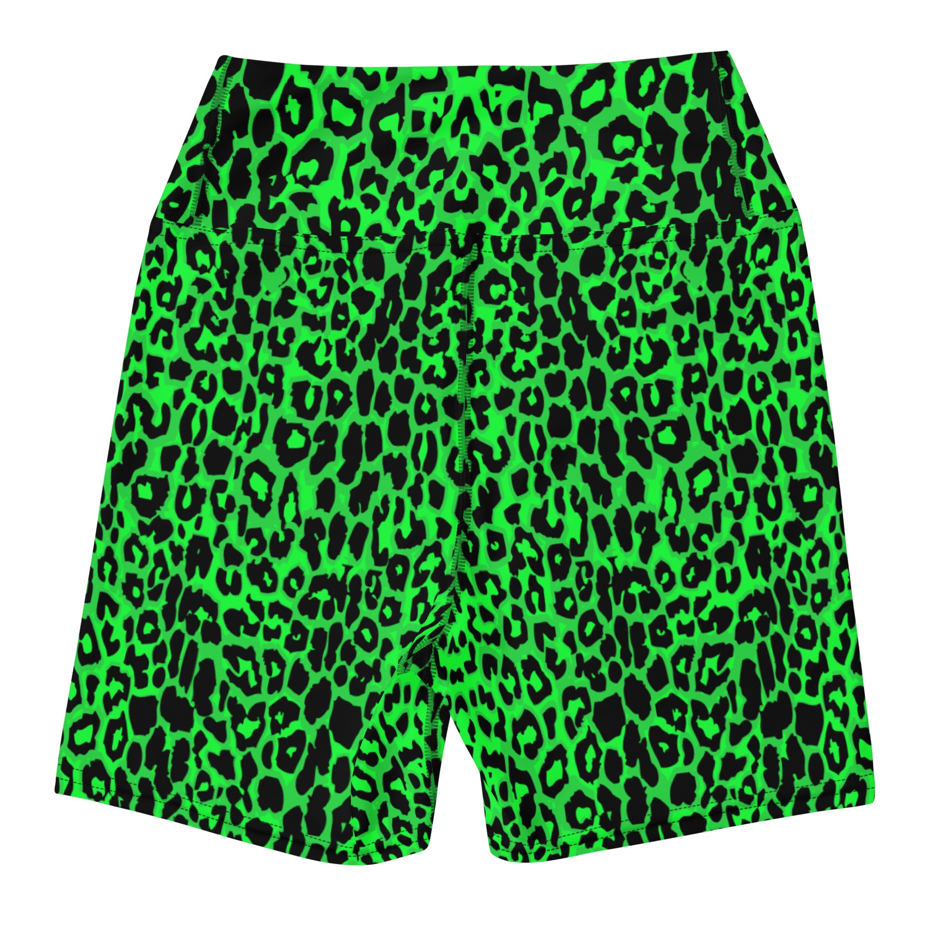 Lime Leopard Yoga Shorts - Goth Cloth Co.6979187_9079