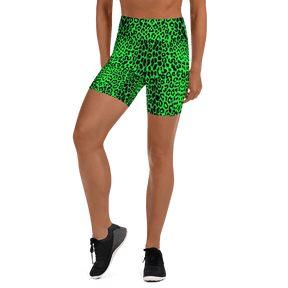 Lime Leopard Yoga Shorts - Goth Cloth Co.6979187_9079