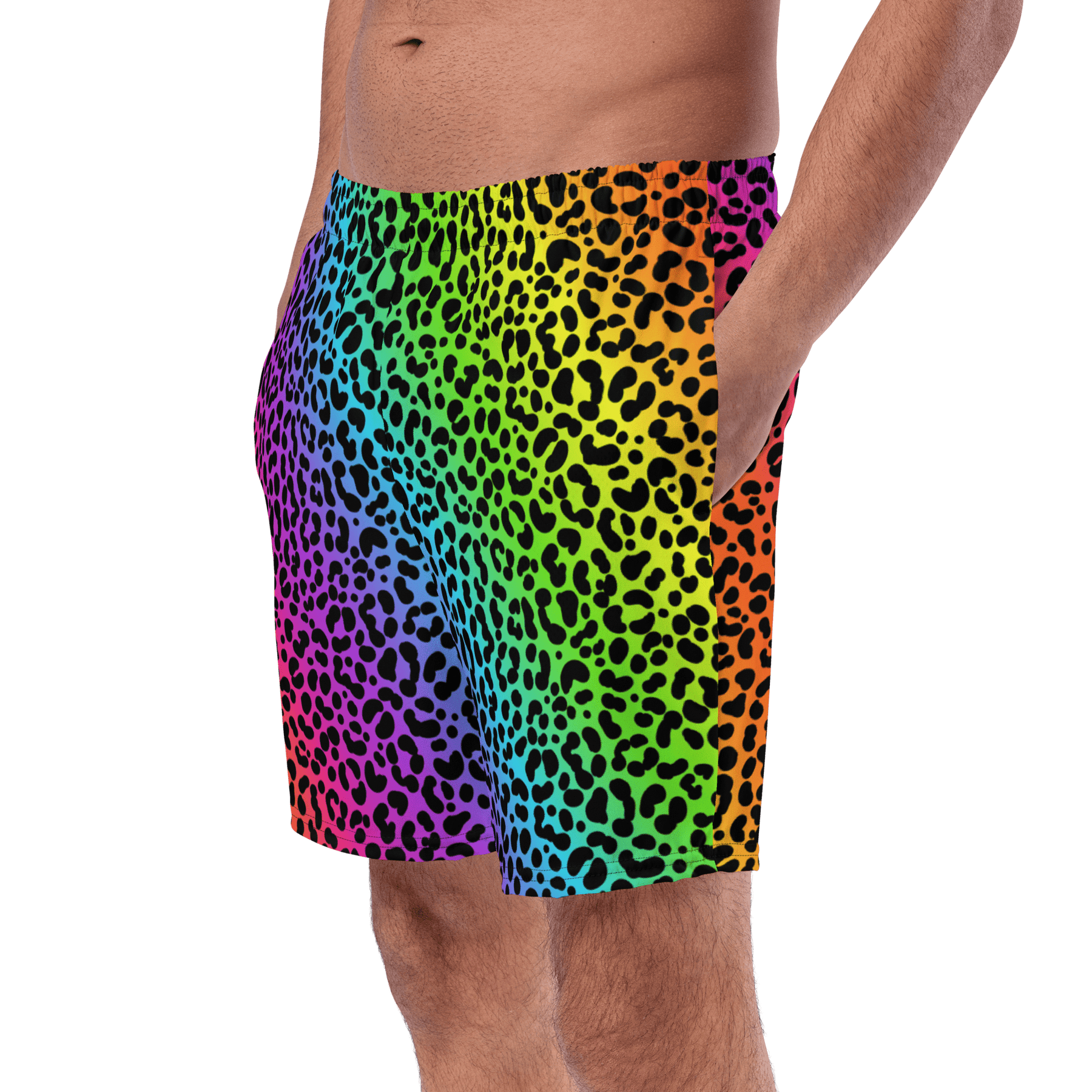 Lisa Freak Men's Lined Swim Trunks - Goth Cloth Co.2331065_14636