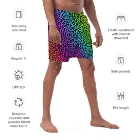 Lisa Freak Men's Lined Swim Trunks - Goth Cloth Co.2331065_14636