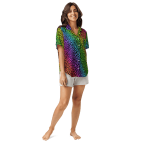 Lisa Freak Silky Pajama Top - Goth Cloth Co.4516926_20964
