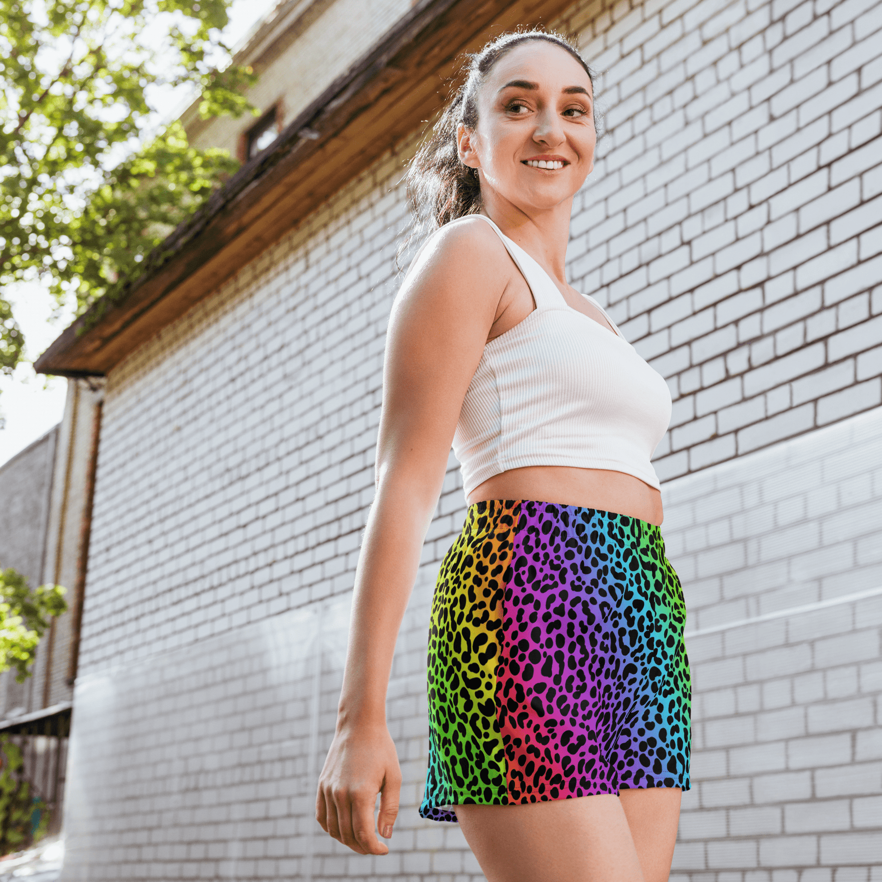 Lisa Freak Unisex Unlined Swim Trunks - Goth Cloth Co.2338054_9804