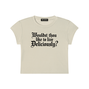 Live Deliciously Baby Tee