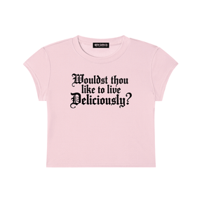 Live Deliciously Baby Tee