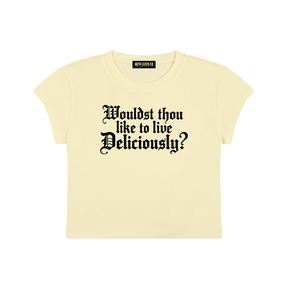 Live Deliciously Baby Tee