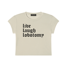Live Laugh Lobotomy Baby Tee - Goth Cloth Co.260521PODAA0075001