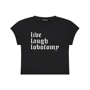 Live Laugh Lobotomy Baby Tee - Goth Cloth Co.260521PODAA0079001