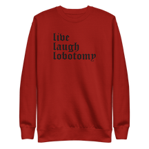 Live Laugh Lobotomy Embroidered Sweatshirt - Goth Cloth Co.5947731_13875
