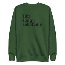 Live Laugh Lobotomy Embroidered Sweatshirt - Goth Cloth Co.5947731_16156