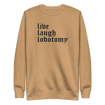 Live Laugh Lobotomy Embroidered Sweatshirt - Goth Cloth Co.5947731_25556