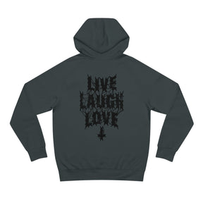 Live Laugh Lobotomy Metal Hoodie - Goth Cloth Co.Hoodie16373704058873680534