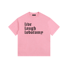 Live Laugh Lobotomy Vintage Washed Cotton T-Shirt - Goth Cloth Co.gymwear260813PODPQ0736017