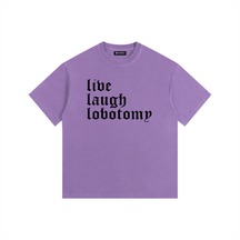 Live Laugh Lobotomy Vintage Washed Cotton T-Shirt - Goth Cloth Co.gymwear260813PODPQ0736025