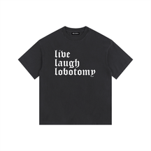 Live Laugh Lobotomy Vintage Washed Cotton T-Shirt - Goth Cloth Co.gymwear260813PODPQ0737001