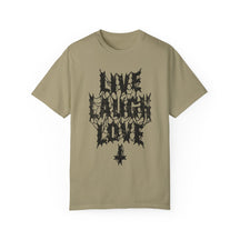 Live Laugh Love Metal Comfy Tee - Goth Cloth Co.T-Shirt26029893874919035342