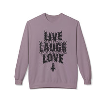 Live Laugh Love Sweatshirt - Goth Cloth Co.Sweatshirt26568642988258567617