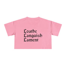 Loathe Languish Lament Crop Top - Goth Cloth Co.T-Shirt13681009534570974200