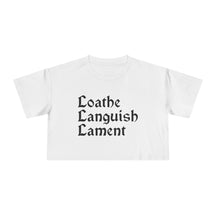 Loathe Languish Lament Crop Top - Goth Cloth Co.T-Shirt26843909477822847775