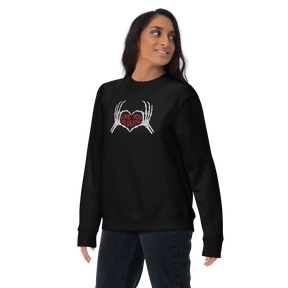 Love You To Death Embroidered Sweatshirt - Goth Cloth Co.Sweatshirt5767905_20363