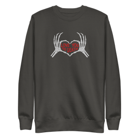 Love You To Death Embroidered Sweatshirt - Goth Cloth Co.Sweatshirt5767905_20363