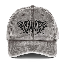 Lover Metal Font Acid Wash Dad Cap - Goth Cloth Co.7718844_10803