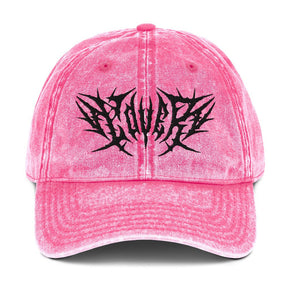 Lover Metal Font Acid Wash Dad Cap - Goth Cloth Co.7718844_16749