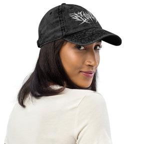 Lover Metal Font Acid Wash Dad Cap - Goth Cloth Co.7718844_16749