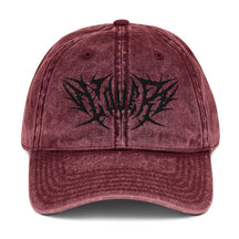 Lover Metal Font Acid Wash Dad Cap - Goth Cloth Co.7718844_9793