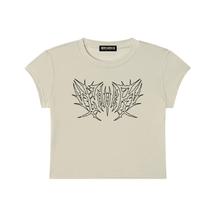 Lover Metal Font Baby Tee - Goth Cloth Co.gymwear260730PODAA1076006