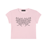 Lover Metal Font Baby Tee - Goth Cloth Co.gymwear260730PODAA1076011