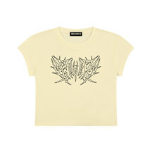 Lover Metal Font Baby Tee - Goth Cloth Co.gymwear260730PODAA1076016