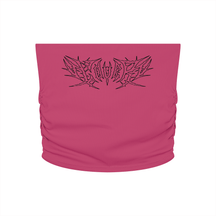 Lover Metal Font Cropped Yoga Tube Top - Goth Cloth Co.260721PODAH0798009