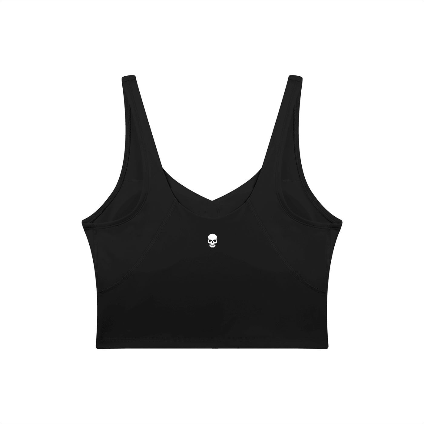 Lover Metal Font Long Line Sports Bra - Goth Cloth Co.260729PODAC0750001