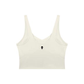 Lover Metal Font Long Line Sports Bra - Goth Cloth Co.260729PODAC0750001