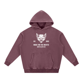 Made for Misfits Acid Wash Fleece Hoodie - Goth Cloth Co.1537959486558457861