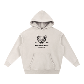 Made for Misfits Acid Wash Fleece Hoodie - Goth Cloth Co.260903PODRB0583001