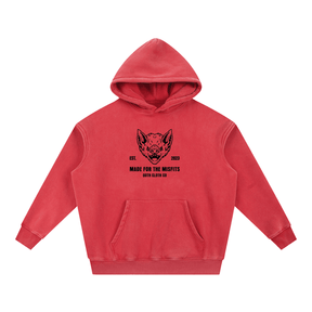 Made for Misfits Acid Wash Fleece Hoodie - Goth Cloth Co.260903PODRB0583011
