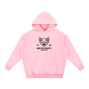 Made for Misfits Acid Wash Fleece Hoodie - Goth Cloth Co.260903PODRB0583016