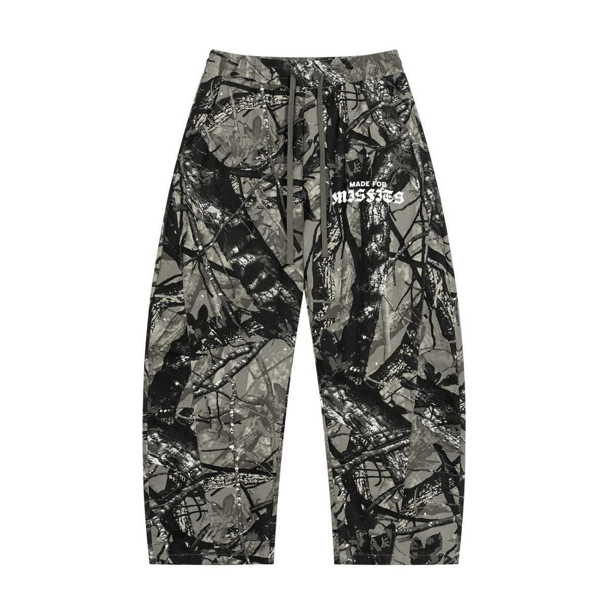 Made for Misfits Camo Barrel Leg Pants - Goth Cloth Co.260924PODPX11059#001