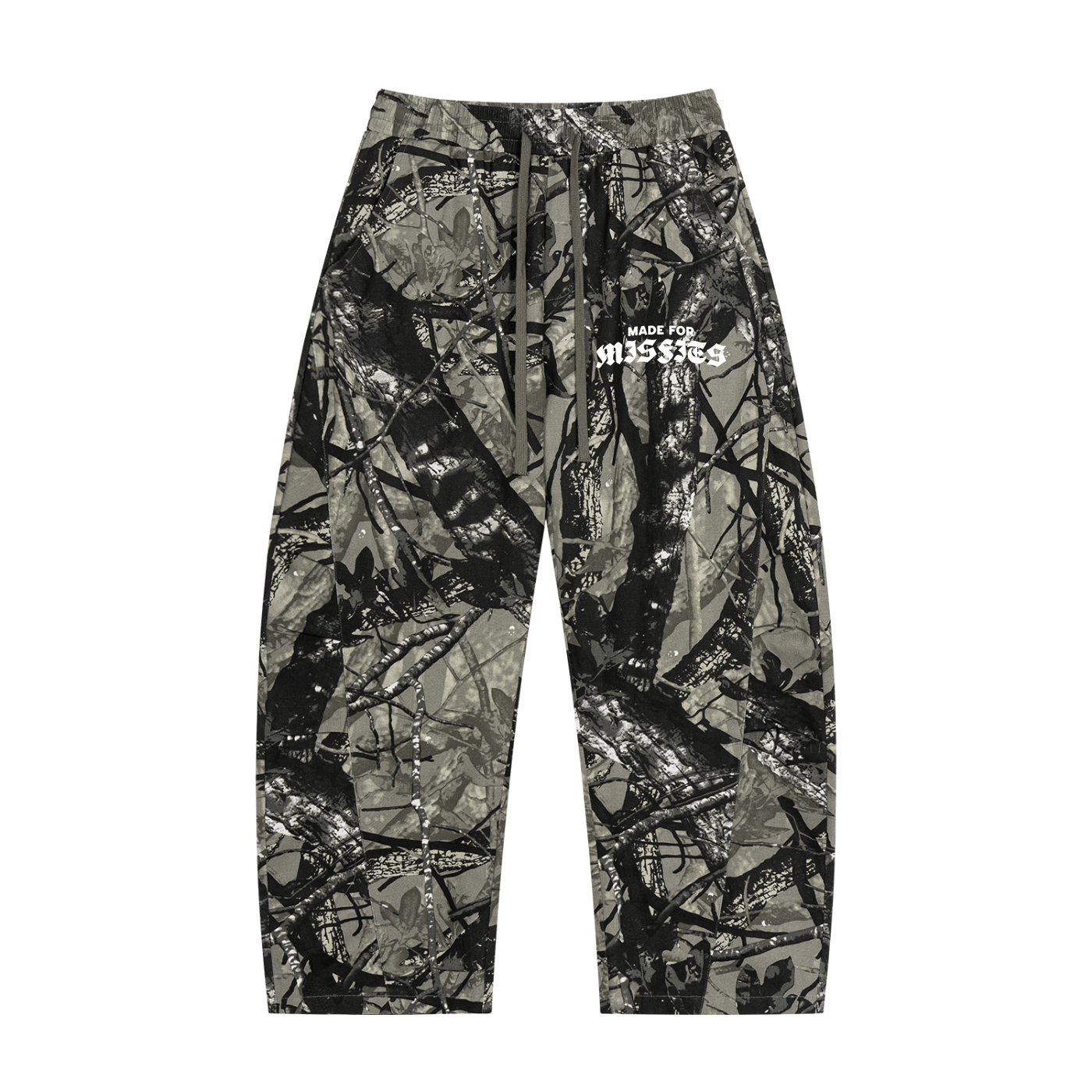 Made for Misfits Camo Barrel Leg Pants