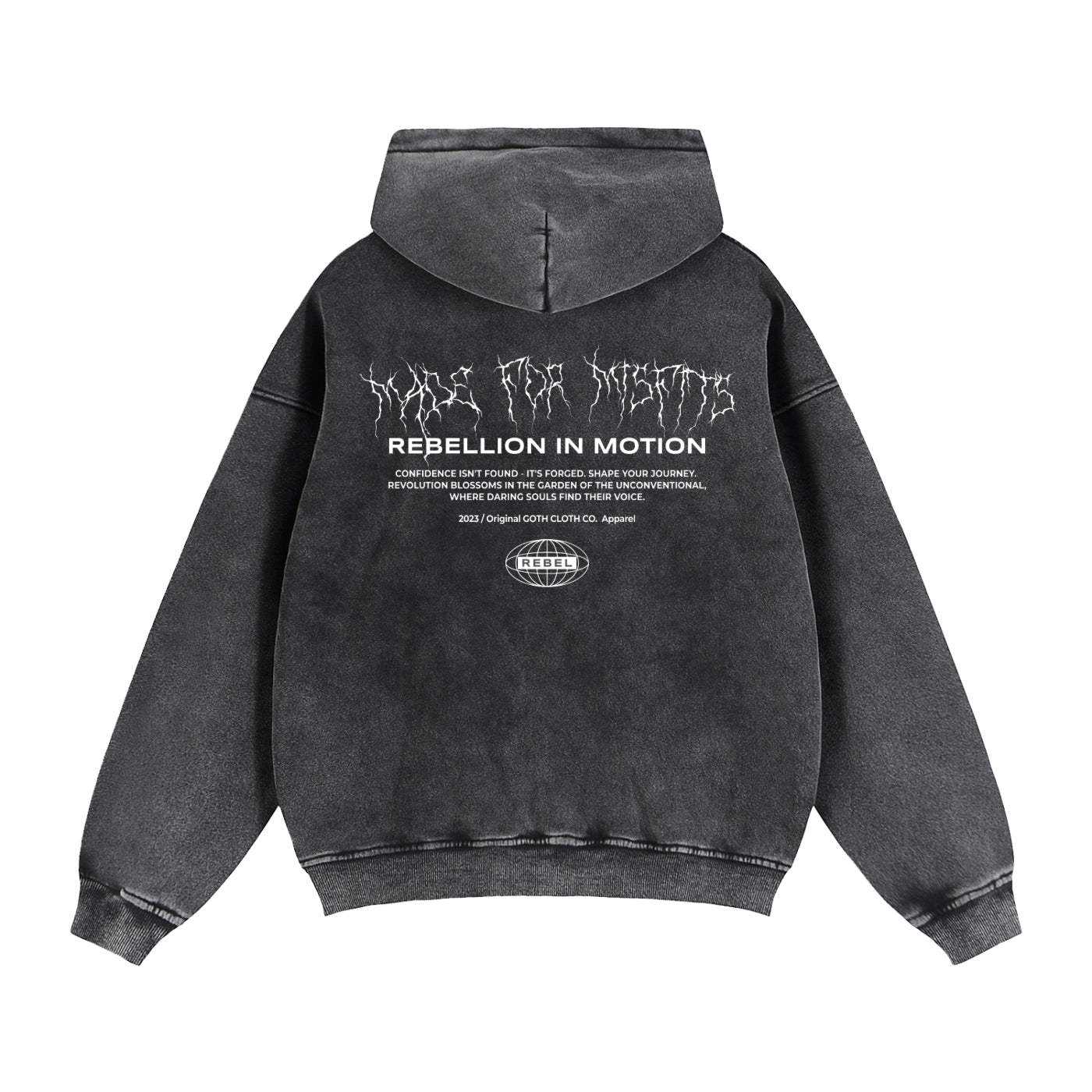 Made for Misfits Vintage Wash Fleece Hoodie