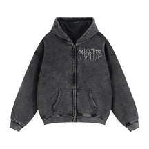 Made for Misfits Vintage Wash Fleece Hoodie - Goth Cloth Co.gymwear260805PODTZ0227#011