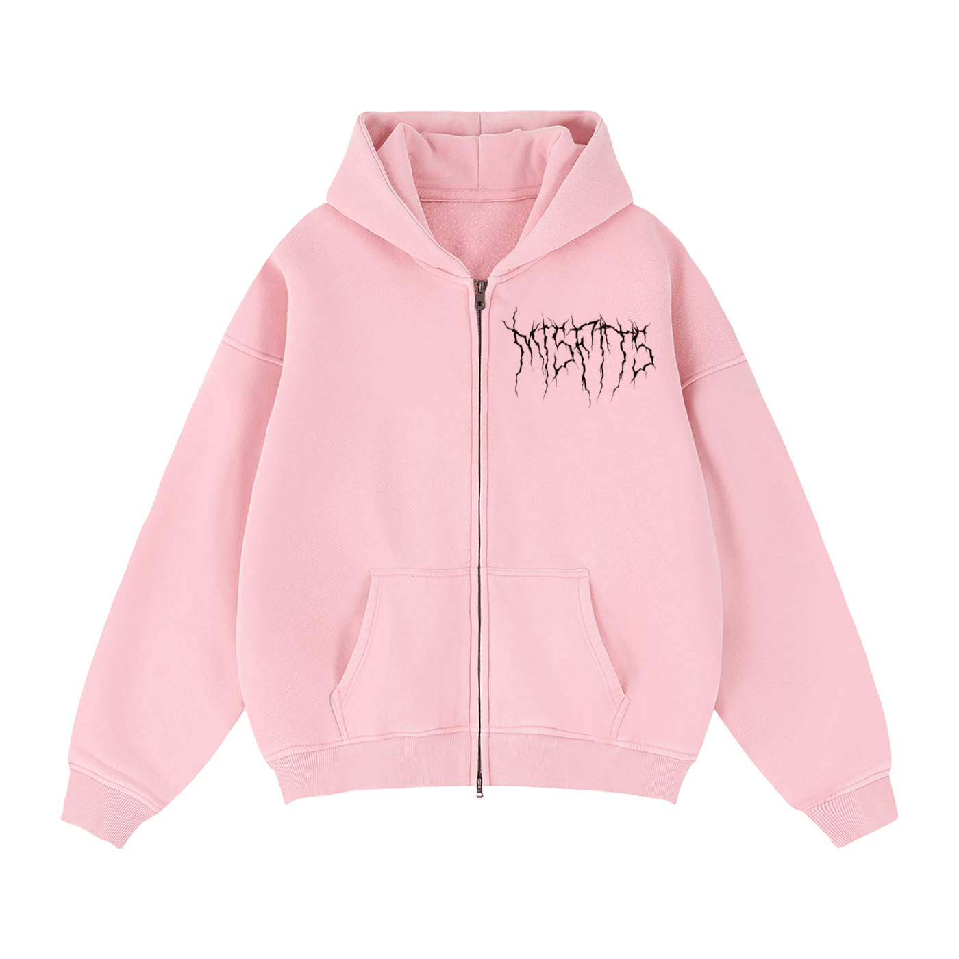 Made for Misfits Vintage Wash Fleece Hoodie - Goth Cloth Co.260805PODTZ0227001