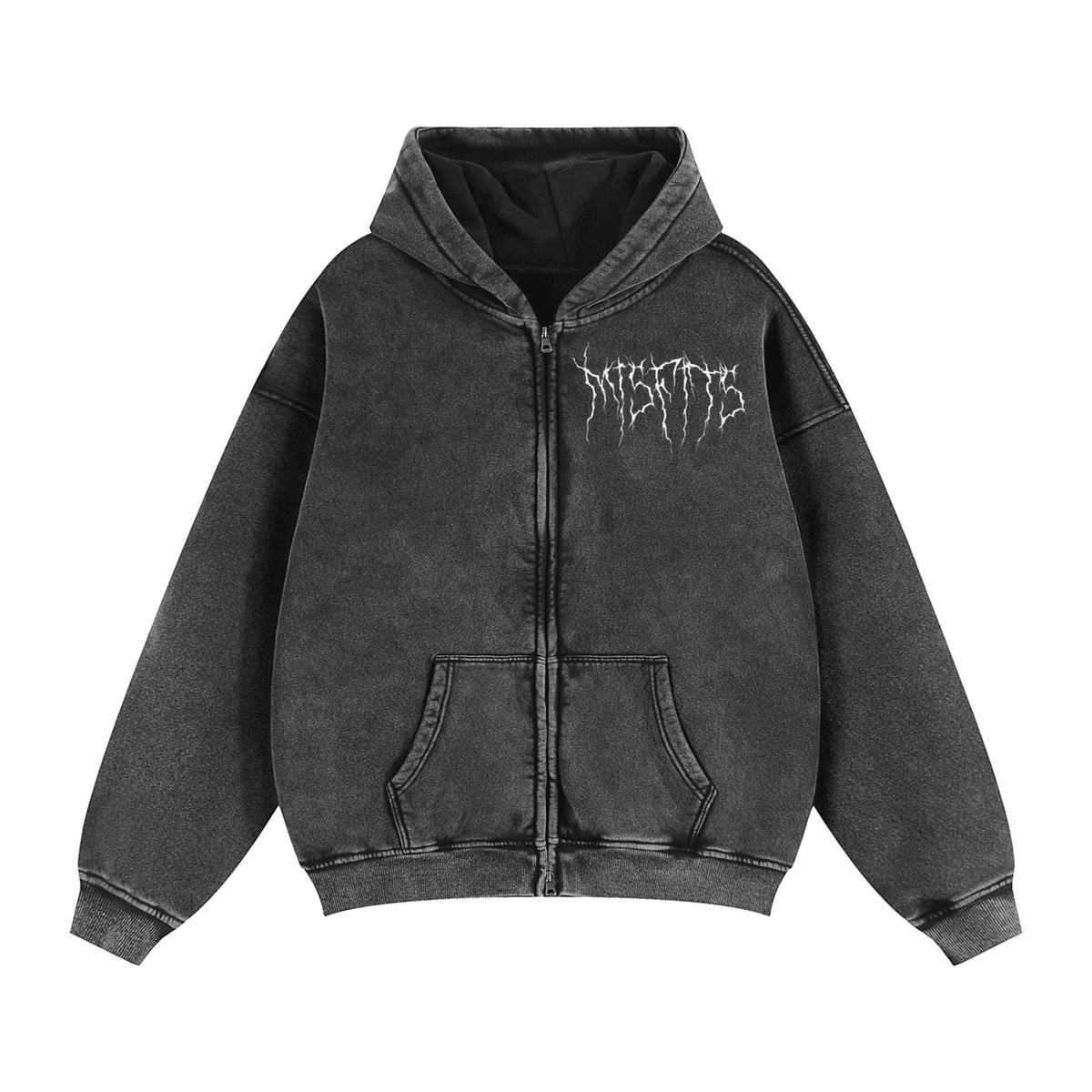 Made for Misfits Vintage Wash Fleece Hoodie - Goth Cloth Co.260805PODTZ0227011