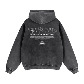 Made for Misfits Vintage Wash Fleece Hoodie - Goth Cloth Co.260805PODTZ0231001