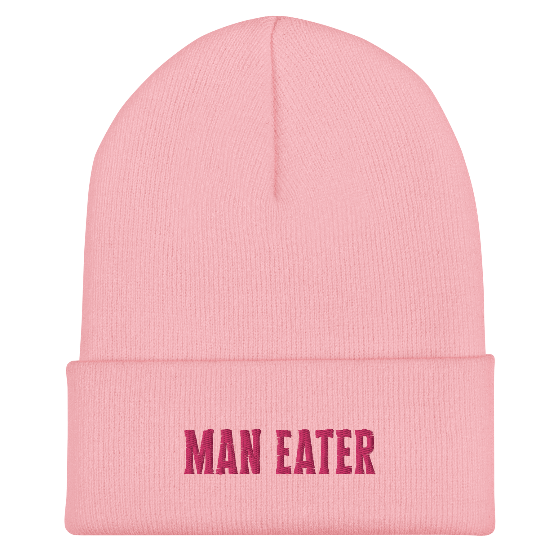 Man Eater Bold Gothic Knit Beanie - Goth Cloth Co.7803942_17494